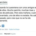 ¿Dónde estaba Andrés? Es la pregunta que plantea Nagore Suárez en su hilo de Twitter