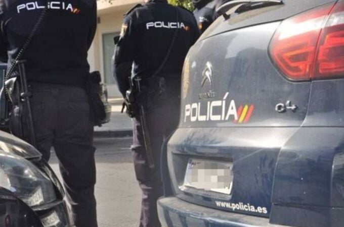 Agentes de la Policía nacional de Burgos