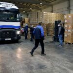 El pasado miércoles comenzaron a repartirse los equipos de protección llegados de China
