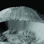 Recreación digital del Domo Ahuna Mons. Autoría: NASA/JPL-CALTECH/UCLA/MPS/DLR/IDA