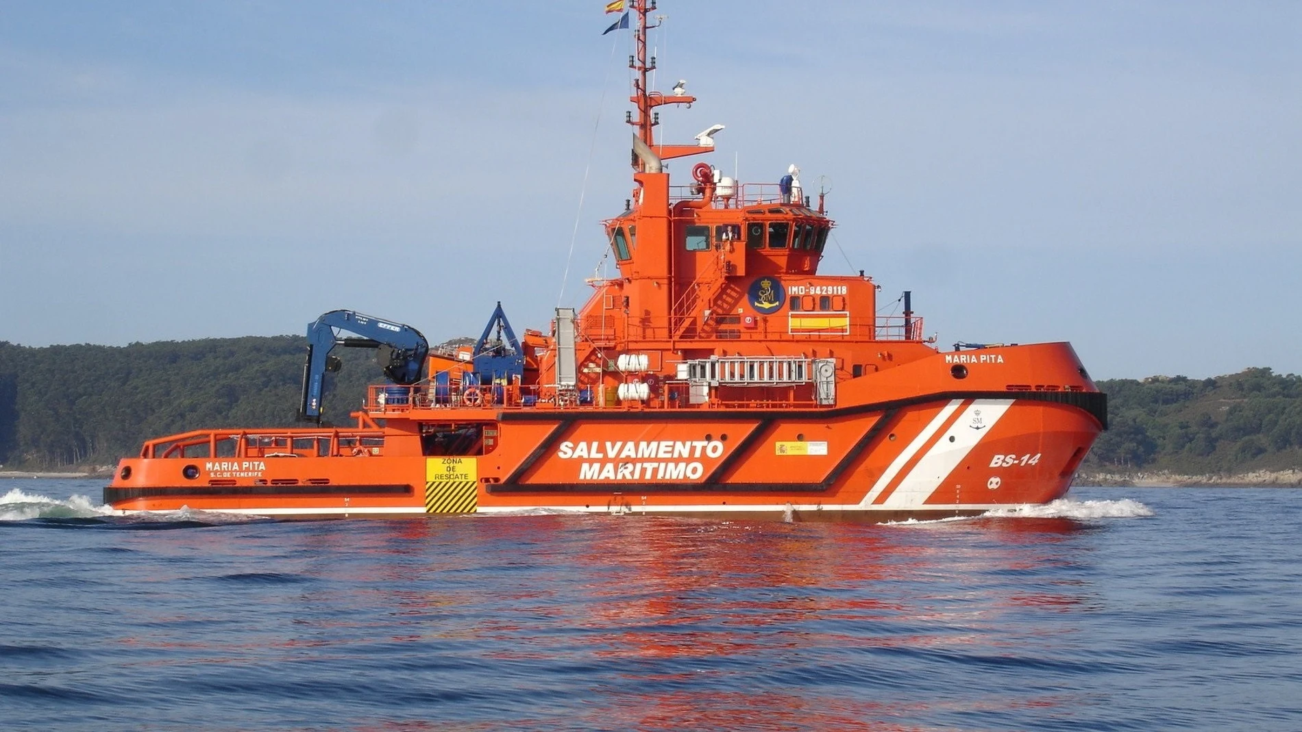 Coronavirus.- La tripulación de tres embarcaciones de Salvamento Marítimo en Galicia realizan el confinamiento a bordo
