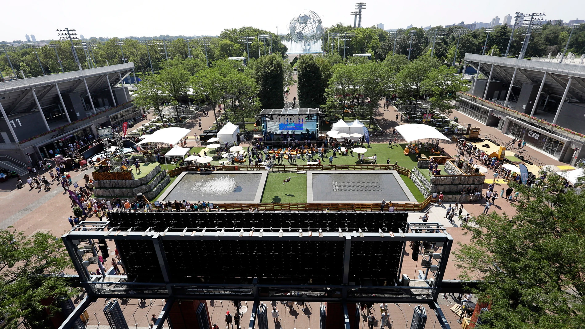 US Open site at Flushing Meadows to serve as field hospital