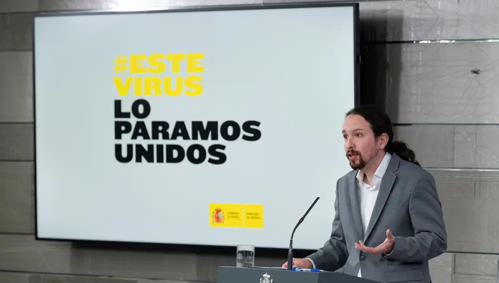 Pablo Iglesias, vicepresidente y ministro de Derechos Sociales