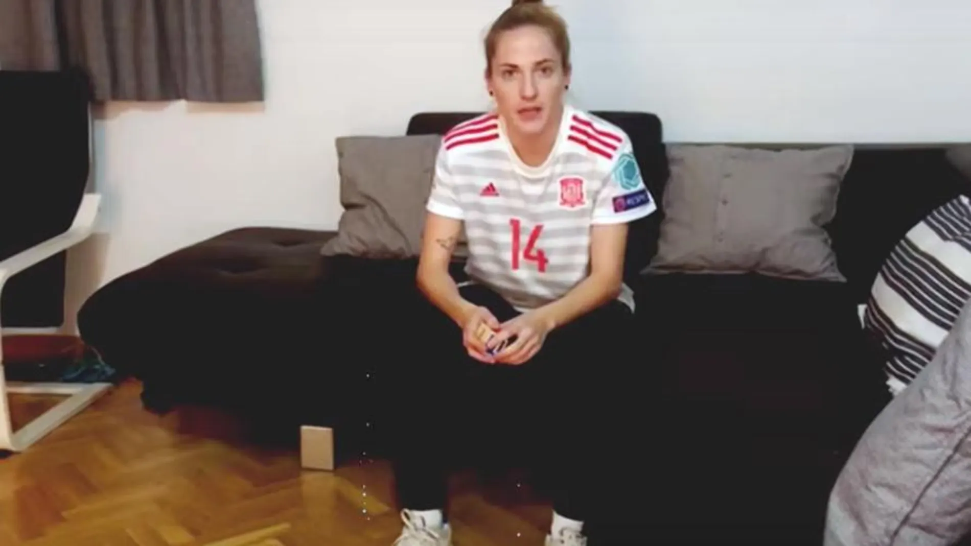 Ana Luján, capitana de la selección de fútbol sala