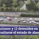 2.471 sanciones y 12 detenidos en Madrid por saltarse el estado de alarma