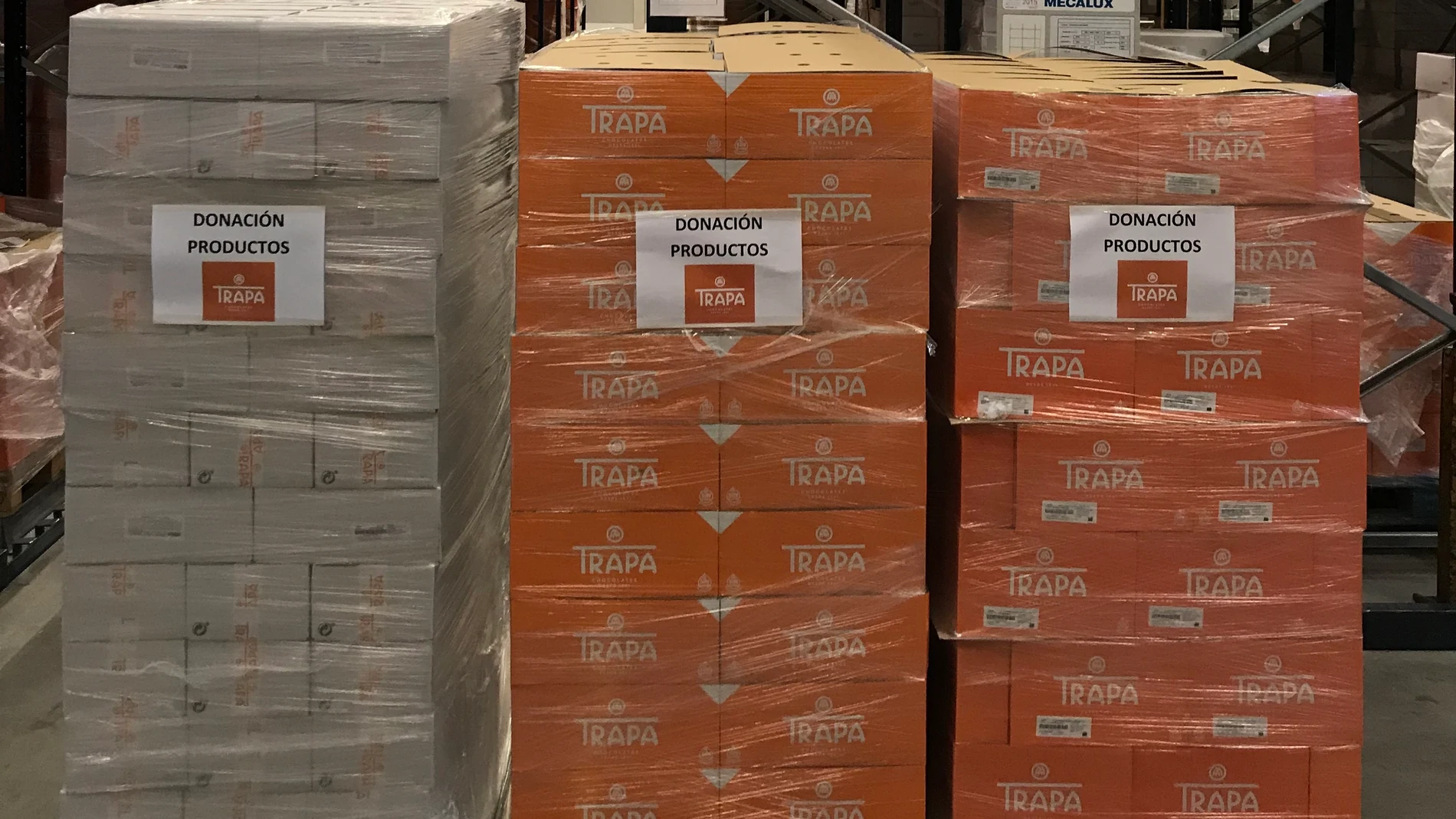 Donación de Chocolates Trapa a hospitales de toda España