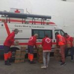 Voluntarios de Cruz Roja