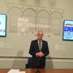 El presidente Javier Iglesias anuncia las medidas económicas que va a poner en marcha la Diputación de Salamanca