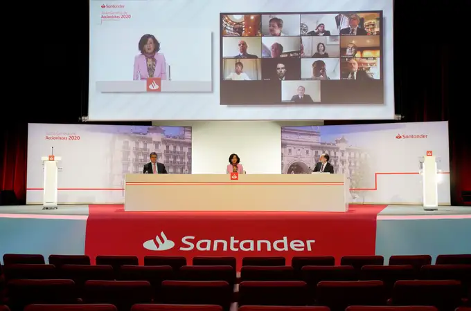 Banco Santander pagará a sus accionistas un 39% más de dividendos este año
