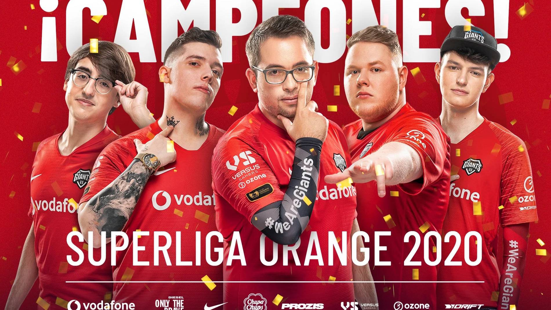 Vodafone Giants campeón de la SLO