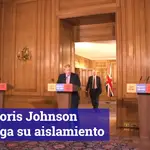 Boris Johnson prolonga su aislamiento porque sigue con “fiebre”