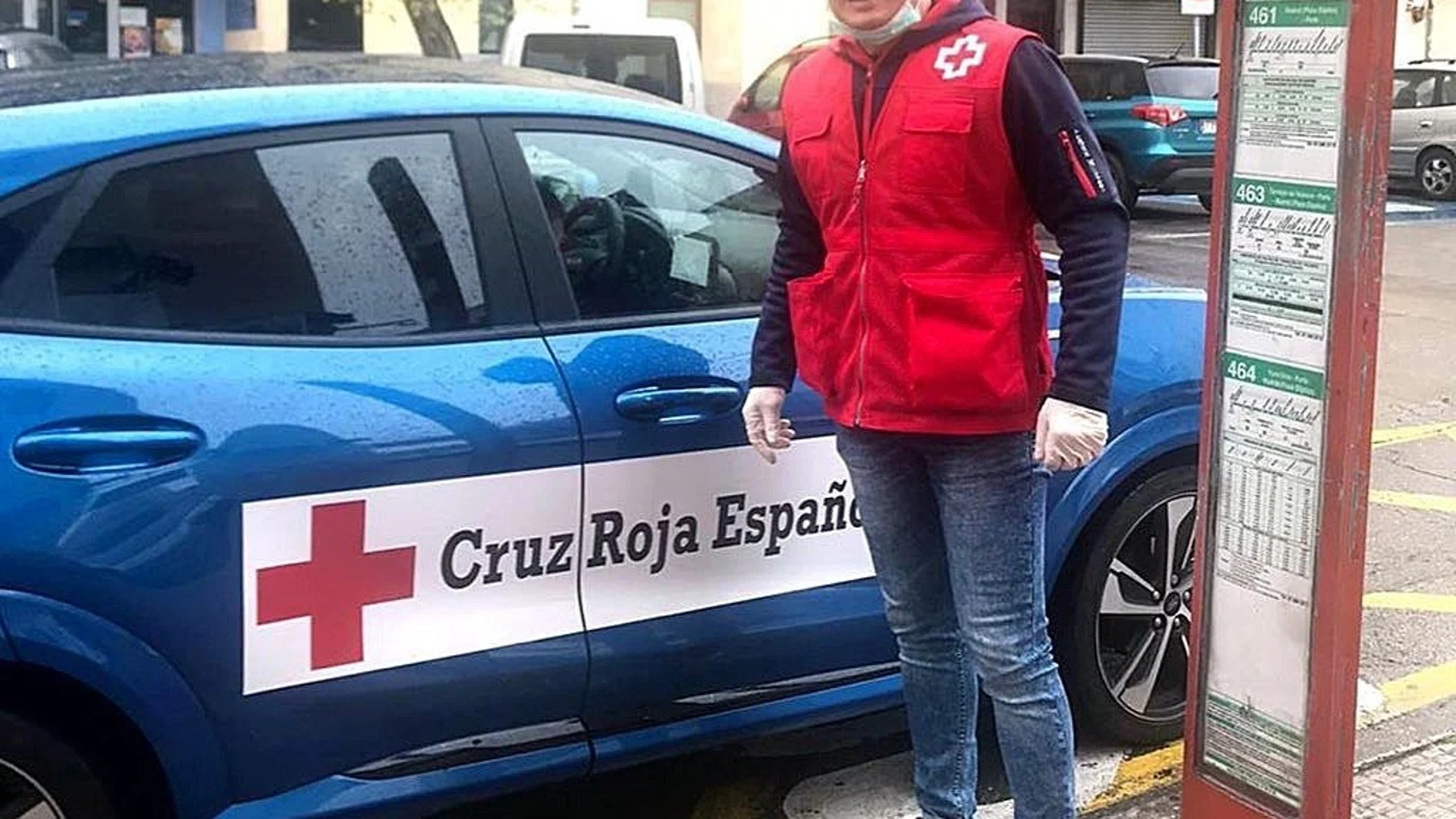 El excampeón del mundo de boxeo Javi Castillejo recibió el agradecimiento de Parla por su labor como voluntario de Cruz Roja
