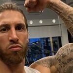 Sergio Ramos luce músculo durante el confinamiento