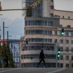 Madrid vacío durante los meses de confinamiento.