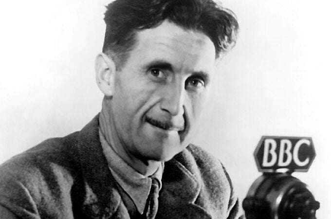 George Orwell trabajó durante la guerra en el servicio de radiodifusión