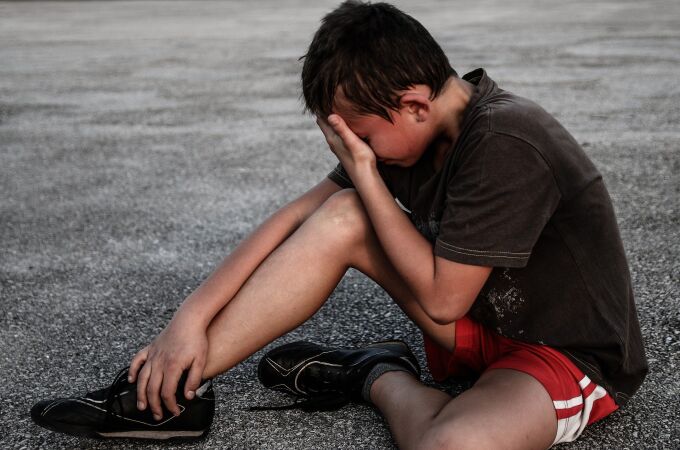 Niño llorando