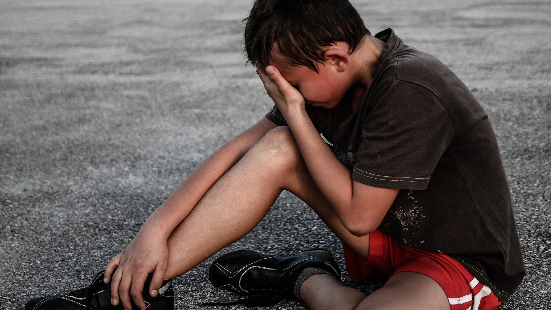 Niño llorando