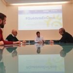 El presidente de la institución provincial, Carlos Mazón, se ha reunido con el presidente de la CEV Alicante, Perfecto Palacio