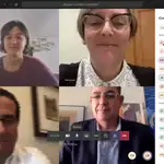 La Mesa de Les Corts se ha reunido telemáticamente