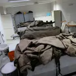Cadáveres apilados en un hospital de Trípoli en una imagen de archivo