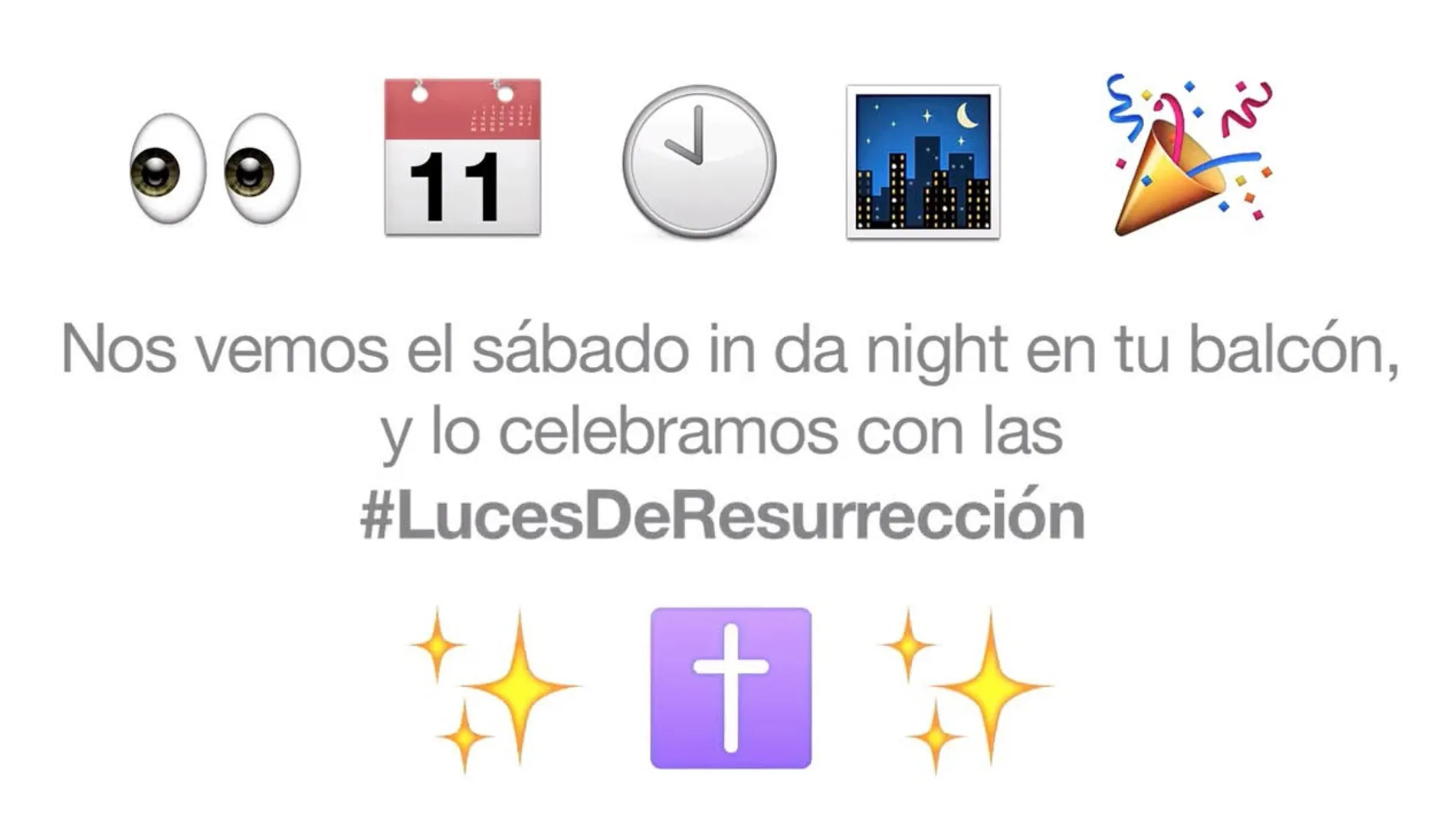 Iniciativa #LucesDeResurrección