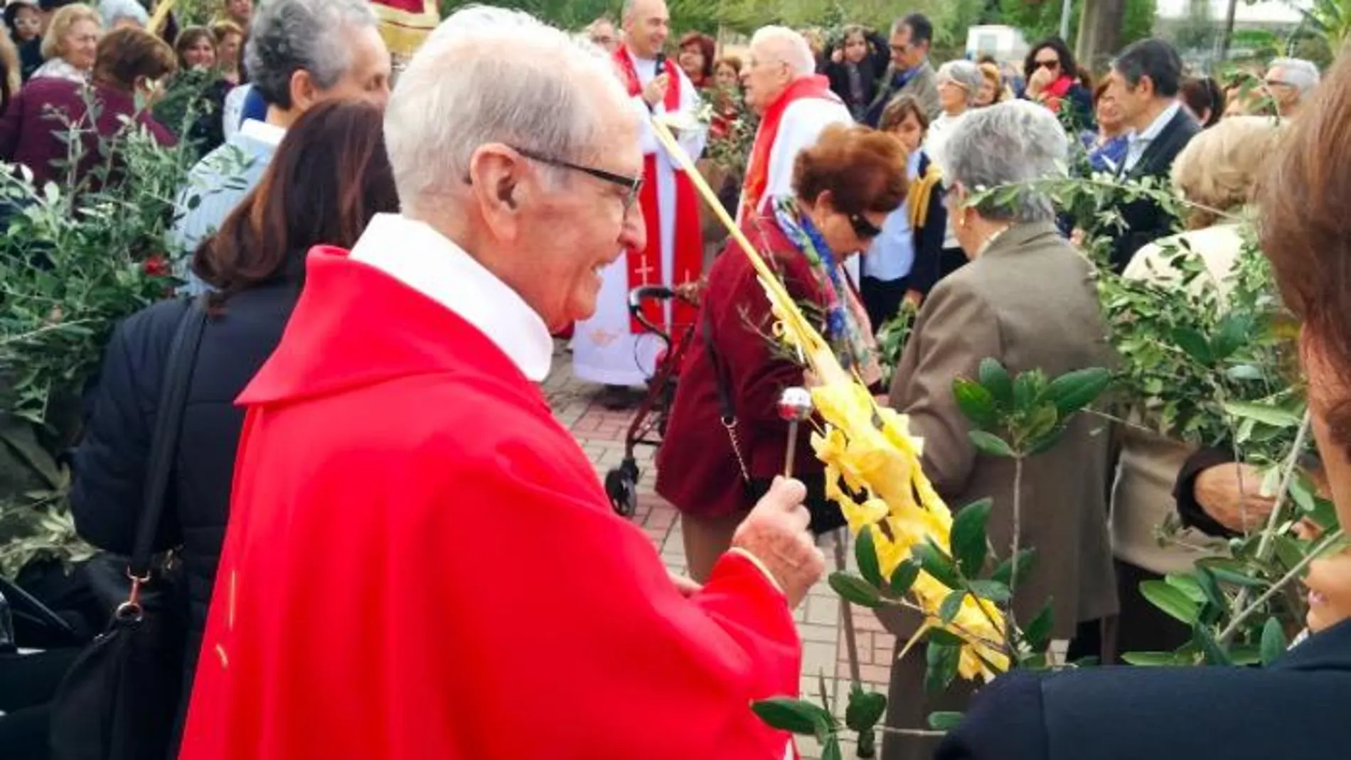 Pedro Luis González, durante una Cuaresma