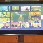 Reunión del Eurogrupo por videoconferencia