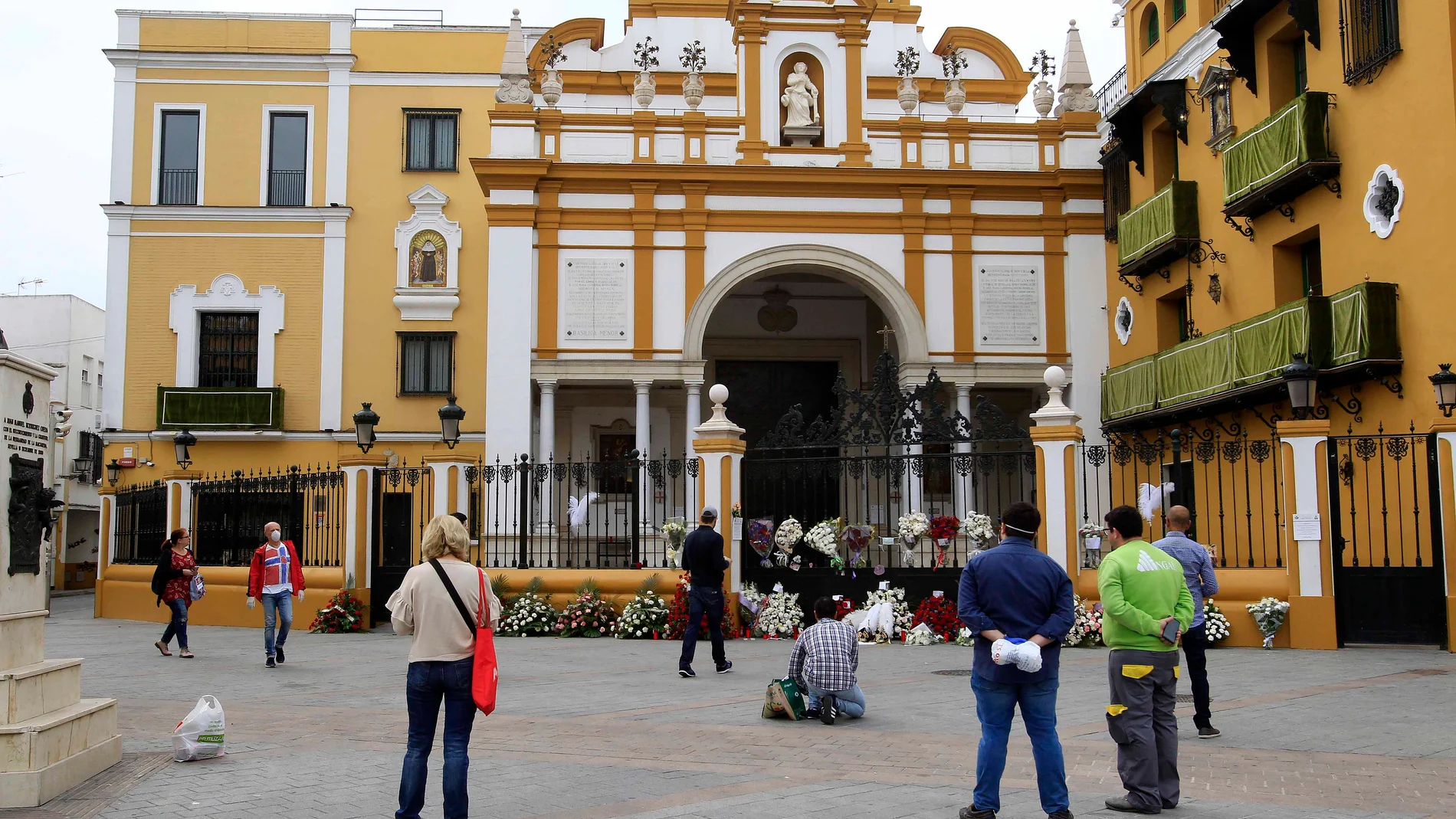 La Basílica de La Macarena, durante el estado de alarma