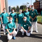 Un grupo de 19 sanitarios noruegos llegaron en marzo a Bérgamo para ayudar a sus sobrecargados colegas italianos/EFE