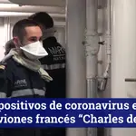 Confirmados 50 positivos de coronavirus a bordo del portaaviones francés “Charles de Gaulle”