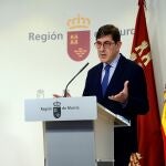 El consejero de Salud de la Región de Murcia, Manuel Villegas