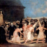 Goya pintó la Semana Santa en este óleo donde se representa lo popular y lo sagrado