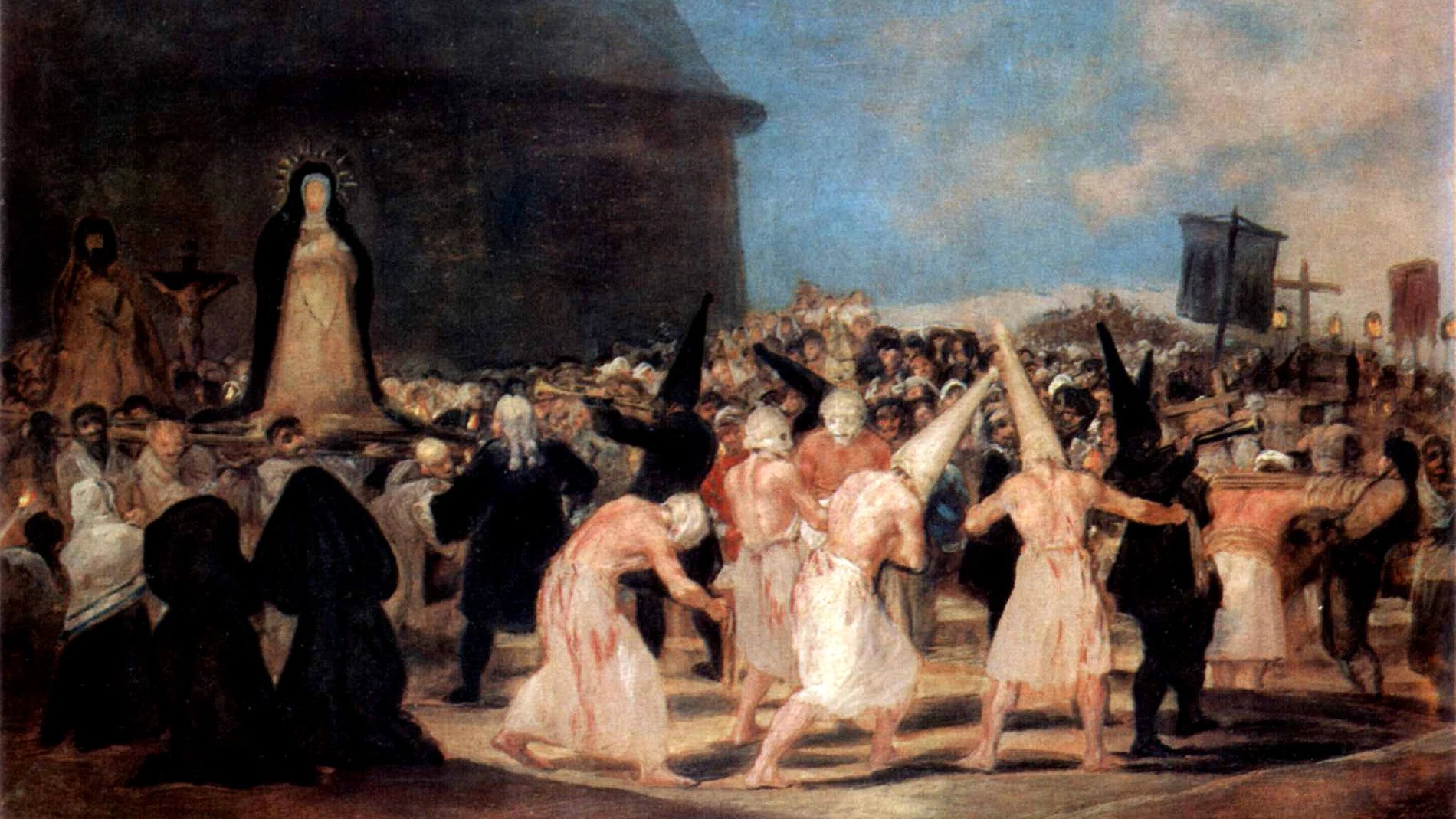 Goya pintó la Semana Santa en este óleo donde se representa lo popular y lo sagrado