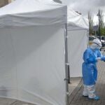 Recogida de muestras rápidas en el Centro Asistencial de Zamora
