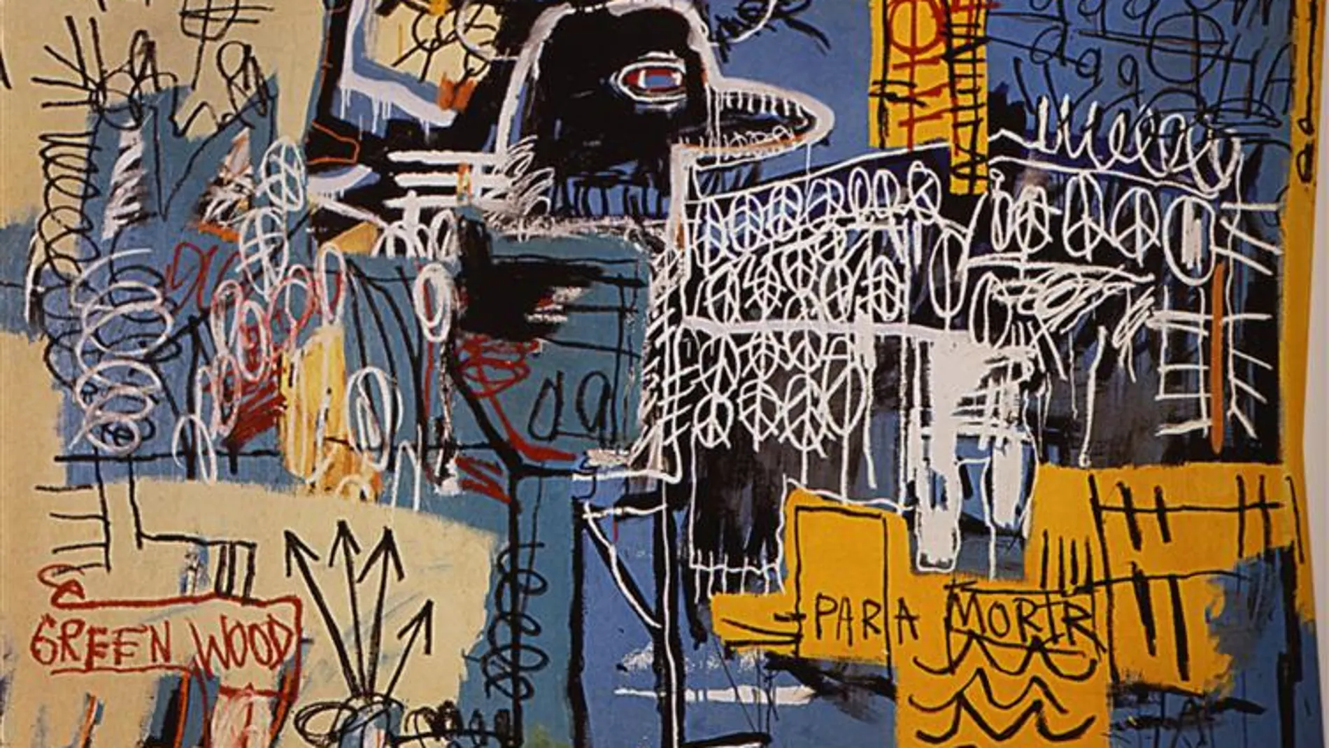 "Bird on Money", de Basquiat, uno de sus lienzos más conocidos