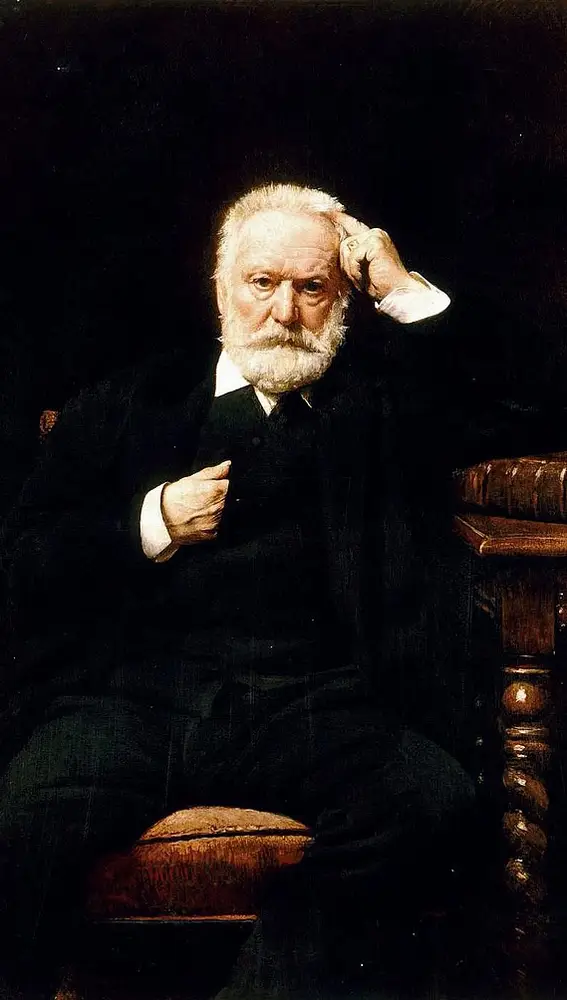 Victor Hugo retrato por Léon Bonnat en 1879