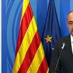 El conseller de Interior de la Generalitat, Miquel Buch, en rueda de prensa telemática sobre el coronavirus@GOVERN13/04/2020