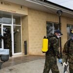 El Ejército realiza labores de desinfección en ocho municipios de la Región de MurciaARMADA ESPAÑOLA13/04/2020