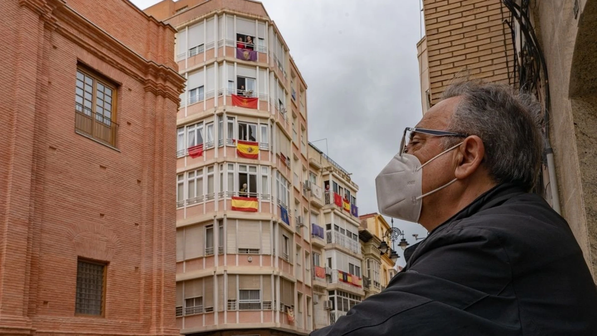 Coronavirus.- Más de 90.000 personas siguieron la Salve de Cartagena por Internet