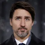 El primer ministro de Canadá Justin Trudeau, en la rueda de prensa del pasado 9 de abril