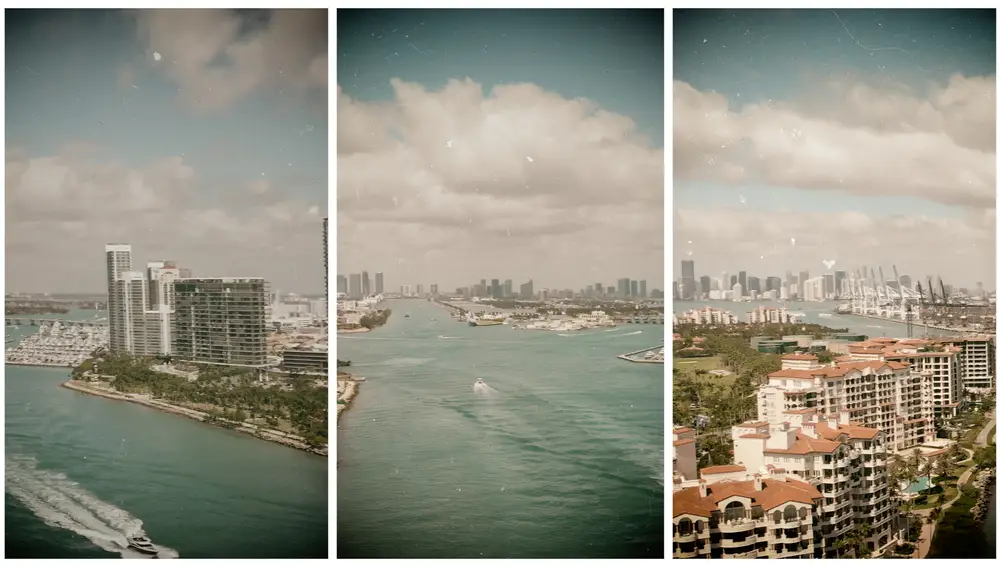 Imágenes aéreas de FIsher Island