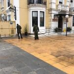 Efectivos de la Armada desinfectan residencias y centros de salud de CartagenaARMADA ESPAÑOLA15/04/2020