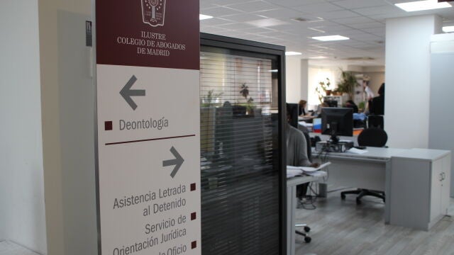 Departamento del turno de oficio y de asistencia jurídica gratuita del Colegio de Abogados de Madrid