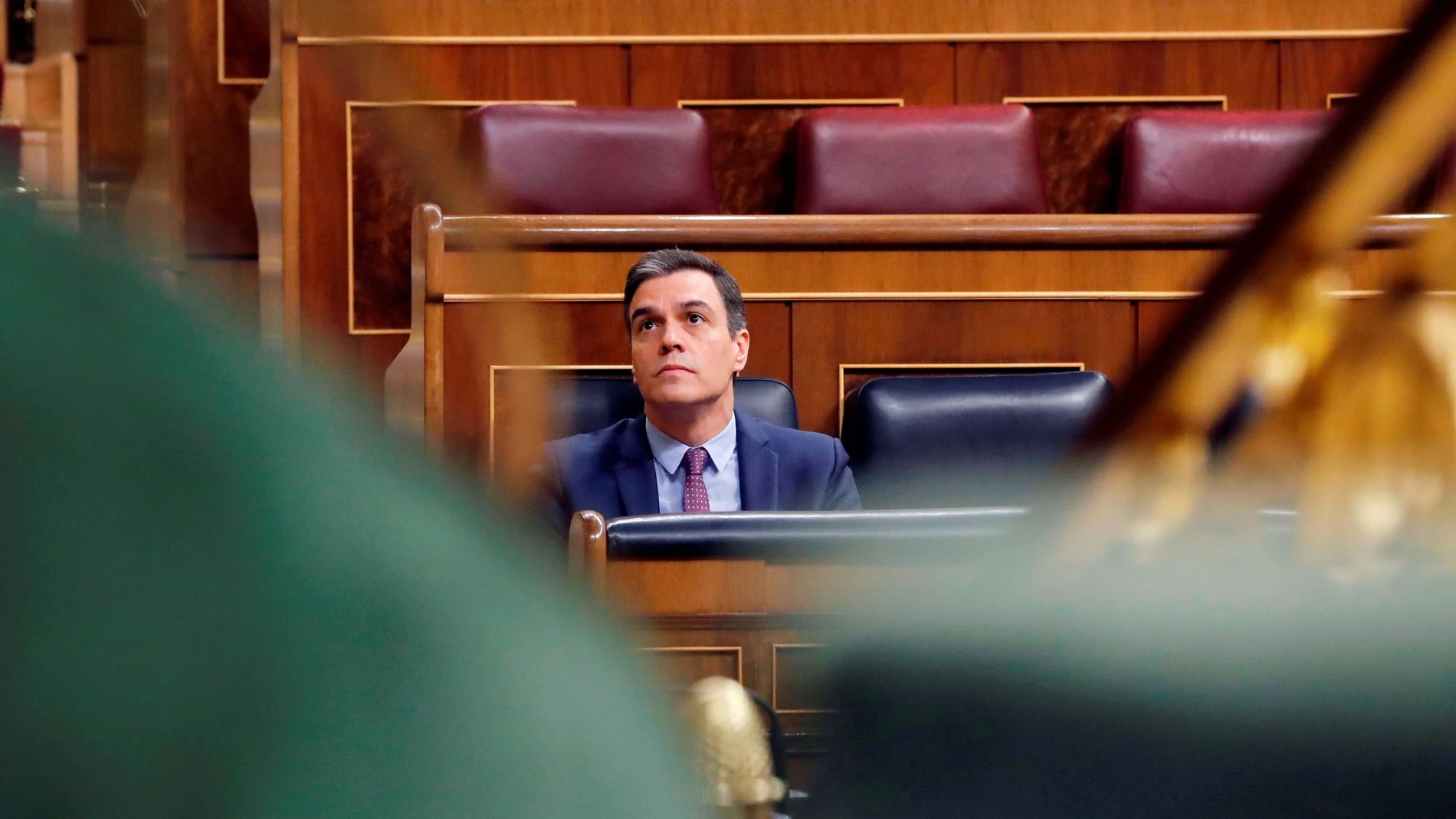 El presidente del Gobierno, Pedro Sánchez, en su última comparecencia en el Congreso de los Diputados