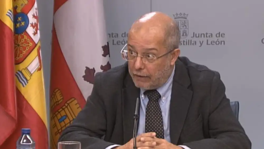 El vicepresidente Francisco Igea, comparece ante la prensa para dar cuenta de los acuerdos del Consejo de Gobierno
