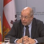 El vicepresidente Francisco Igea, comparece ante la prensa para dar cuenta de los acuerdos del Consejo de Gobierno