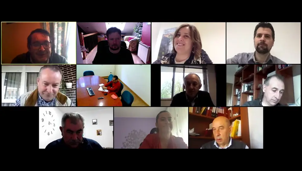 Reunión teemática de Luis Tudanca con las organizaciones agrarias y las cooperativas