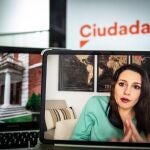 La presidenta de Ciudadanos y portavoz en el Congreso de los Diputados, Inés Arrimadas.CIUDADANOS16/04/2020