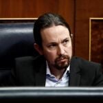 El vicepresidente de Derechos Sociales del Gobierno y líder de Podemos, Pablo IglesiasPool14/04/2020