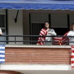 Aficionados del Athletic Club de Bilbao y de la Real Sociedad